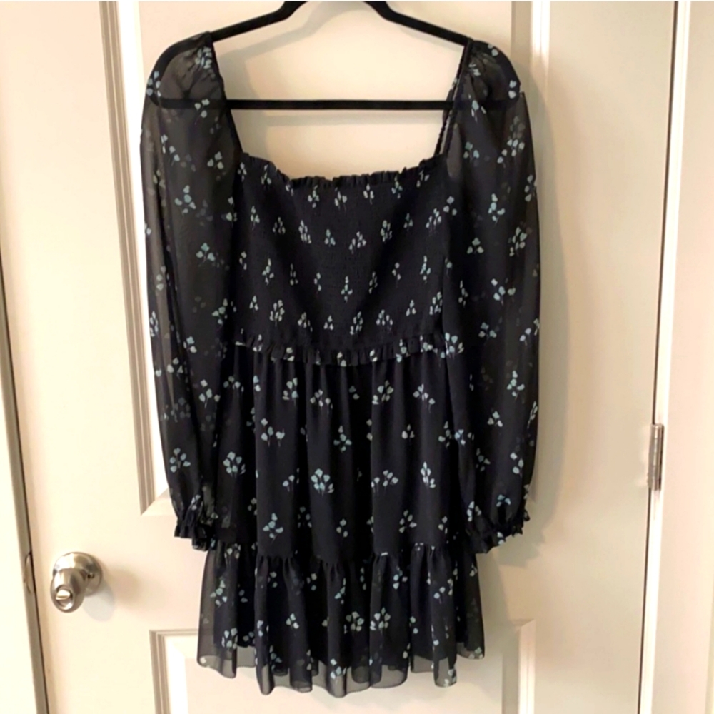 Aritzia Welfried Smoked Mini Dress